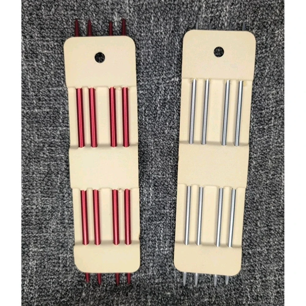 Vtg Boye aluminum knitting‎ needle lot 7
